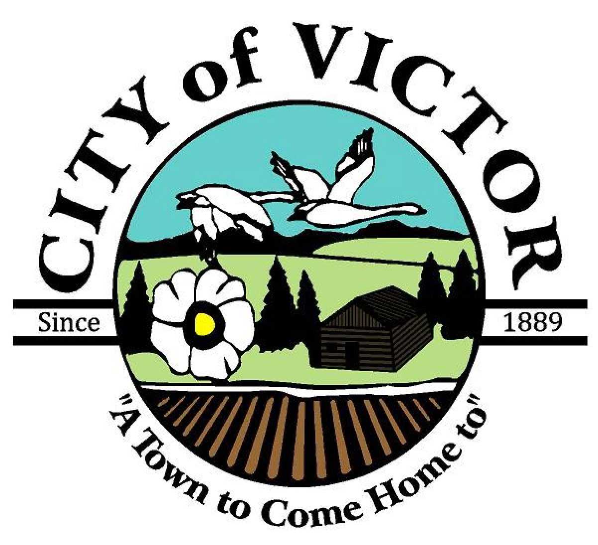 City of Victor Logo